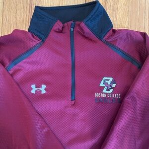 Under Armour Boston College Eagles 1/4 zip Pullover - Medium